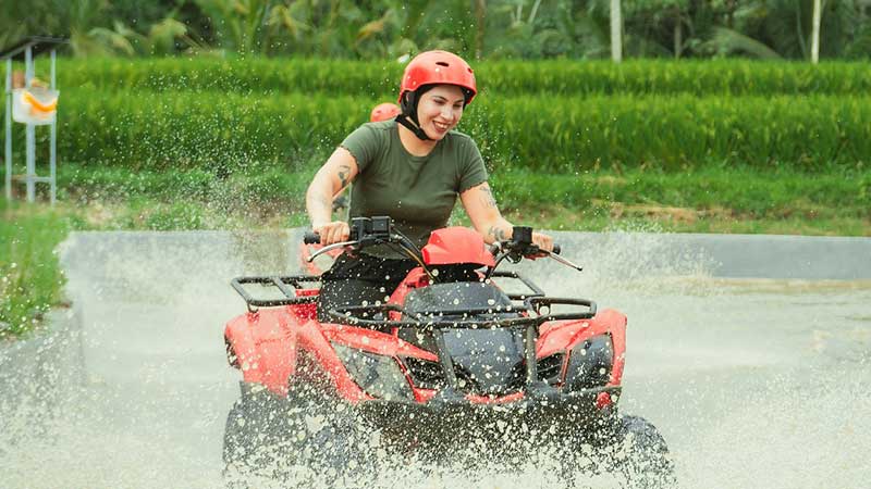 Combo ATV Quad Bike and Sky Bike Adventure