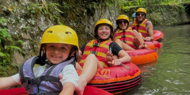 Kids Friendly Cave Tubing Bali